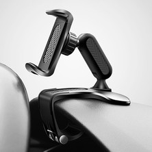 Pileli Store Ally 202-D Mouth Araç Torpido Uzeri 360 Dönerli Telefon TUTUCU-(5775)