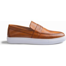 CARVAO Nile Casual Hakiki Deri Loafer Taba Erkek Ayakkabı