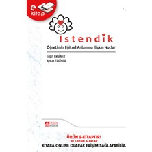 Pegem Akademi Yayıncılık Istendik Öğretimin Eğitsel Anlamına Ilişkin Notlar (E-Kitap)