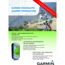 Garmin Topo Transalpin - DVD ve Microsd'de Transalp Turları Içeren Gps Cihazları Için Sınır Ötesi Eğlence ve Yürüyüş Haritası