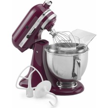 KitchenAid Mutfakaid KSM150PSBX Artisan Serisi 5qt. Pouring Shield - Bordeaux, 5 Qt