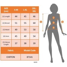 Barış Beauty Kadın Truvakar Kollu Önden Bağlamalı Kısa Şifon Bolero Ceket