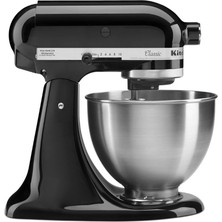 KitchenAid Mutfakaid Classic Series 4.5 Quart Tilt-Head Stand Mixer K45SS, Onyx Black