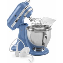 Kitchenaid KSM150PSCO Artisan Serisi 5qt. Pouring Shield ile Mixer - Cornflower Blue
