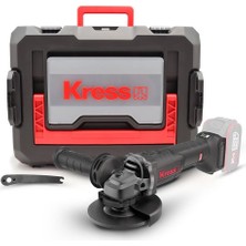 Kress KUH10.91 20VOLT 125MM Kömürsüz Profesyonel Şarjlı Devir Ayarlı Avuç Taşlama (Akü Dahil Değildi