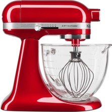 Kitchenaid KSM3306XCA Artisan Mini Tasarım Serisi 3.5 Quart Tilt-Head Stand Mixer, Candy Apple Red