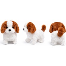 Vardem Oyuncak Pilli Yürüyen Peluş Köpek Oyuncak – Sevimli Hareketli Peluş Köpek
