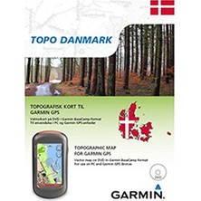 Garmin Eğlence ve Yürüyüş Haritası Topo Danimarka V2, Microsd/sd, 010-11836-00