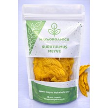 Nava Organics Doğal Kurutulmuş Mango Kurusu | Katkısız %100 Doğal | Tropikal Atıştırmalık Mango Dilimleri
