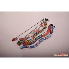 Muwody Toys Ahşap Ok Yay Seti Yay+3 Adet