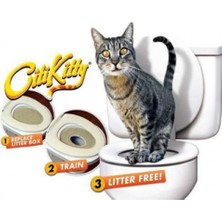 Ttt Citikitty - Kedi Tuvalet Eğitim Seti