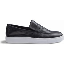 CARVAO Nile Casual Hakiki Deri Loafer Siyah Erkek Ayakkabı