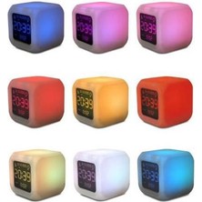 Akinco Renk Değiştiren Küp Saat