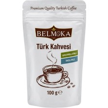Belmoka Bromelain ve Inülin Katkılı Türk Kahvesi 100 gr
