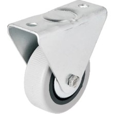 Pileli Store 106 - 50 mm Sabit Kapaklı Gri Pvc Teker