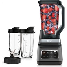 Ninja BN751 Profesyonel Plus Duo Blender, 1400 Peak Watts, 3 Auto-Iq Programları For Smoothies, Dondurulmuş Drinks & Nutrient Ekstralar, 72-Oz. Total Crushing Sahaer & (2) 24 Oz.to-Go Cups, Black