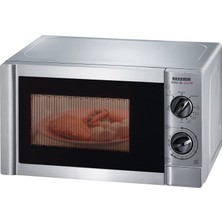 Severin Mw 7847 Izgaralı Mikrodalga, Fırçalanmış Paslanmaz Çelik / 700 Watt / Izgara 1000 Watt / 17 Litre Pişirme Alanı L