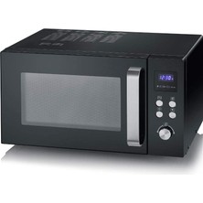 Severin Severın Solo Invertör Mikrodalga, Buz Çözme, Pişirme ve Isıtma Için Mikrodalga Fırın, Eşit Isı Dağıtımı Için Döner Tablalı Mikrodalga, Siyah / Paslanmaz Çelik, Mw 7757