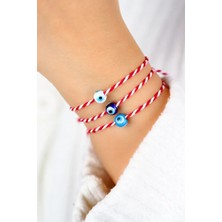 Kübüşün Atölyesi KA-014 Miyuki Bileklik - Marteniçka - Cam Boncuk - Beyaz