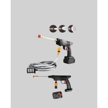 Pileli Store 21V Akülü Basınçlı Yıkama Makinesi Çift Akülü ve Hızlı Şarj Özellikli