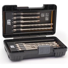 Cat DA03901 Tungsten Karbür Sds-Plus Beton Matkap Uç Seti, 10 Parça
