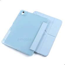 Z-Mobile iPad Air 11" M4 2026/M3 2025/M2 2024 Uyumlu Kapaklı Standlı Kılıf Kalem Bölmeli Darbelere Dayanıklı Tablet Kılıfı