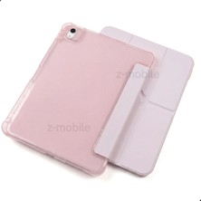 Z-Mobile iPad Air 11" M4 2026/M3 2025/M2 2024 Uyumlu Kapaklı Standlı Kılıf Kalem Bölmeli Darbelere Dayanıklı Tablet Kılıfı
