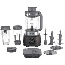 Ninja CO401B Foodi Power Blender Ultimate System With 72 Oz Mixing & Food Processing Sahaer, Xl Smoothie Bowl Maker And Nutrient Extractor* & 7 Functions, Black