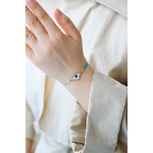 Kübüşün Atölyesi KA-028 Miyuki Bileklik - Göz Serisi - Orta