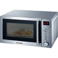 Severin Mw 9718 Mikrodalga / 20 L / 800 W / Izgaralı / Sirkülasyonlu Hava / Gümüş
