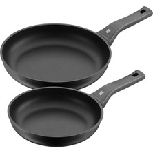 Wmf Permadur Excellent 2 Parçalı Indüksiyon Tava Seti, Kızartma Tavası 28 + 24 Cm, Alüminyum Kaplamalı, Alev Korumalı Plastik Saplı
