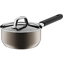Wmf Fusiontec Mineral Cam Kapaklı Tencere 16 Cm, Küçük Tencere 1,3 L, Indüksiyon, Ileri Teknoloji Seramik, Silikon Kapak, Çizilmeye Karşı Dayanıklı, Kahverengi