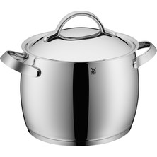 Wmf Concento Sebze Suyu Tenceresi Indüksiyonu 24CM, Buhar Delikli Metal Kapak, Büyük Tencere 8,9l, Cromargan Cilalı Paslanmaz Çelik, Iç Ölçeklendirme, Kaplamasız, Fırına Uygun