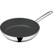 Wmf Devil Kızartma Tavası 24 Cm, Cromargan Paslanmaz Çelik Kaplamalı, Indüksiyonlu, Seramik Kaplama, Paslanmaz Çelik Saplı, Fırına Dayanıklı