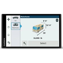 Kablosuz Arka Görüş Kamerasına Sahip Garmin Camper 770 Lmt-D Ab Navigasyon Cihazı Bc 30-6,95" (15,4 Cm) Dokunmatik Ekran