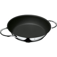 Wmf Permadur Profesyonel Servis/kızartma Tavası Indüksiyonlu 20 Cm, Paslanmaz Çelik Tava, Cromargan Paslanmaz Çelik Kaplamalı, Alev Korumalı Plastik Saplı