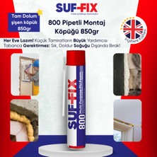 Suf-Fix 800 Pipetli Montaj Köpüğü 750ML – Kapı Pencere Dolgu Isı Yalıtım Köpüğü