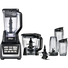 Ninja Plastik-Iq 1200-WATT Base, 72OZ Sahaer, 64OZ Processor Bowl, 18, 24 ve 32OZ Cups ve Prep Blades (Bl6)