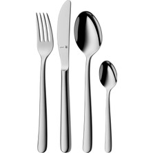 Wmf Kult Paslanmaz Çelik Çatal Bıçak Takımı 6 Kişilik, Çatal Bıçak Takımı 24 Parça, Içi Boş Saplı Bıçak, Cromargan Protect Cilalı, Çizilmeye Karşı Dayanıklı, Bulaşık Makinesinde Yıkanabilir