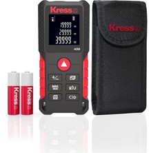 Kress KI200 40M Profesyonel Çok Fonksiyonlu Lazer Metre