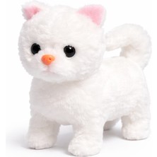 Vardem Oyuncak Pilli Yürüyen Peluş Kedi Oyuncak – Sevimli Hareketli Peluş Kedi