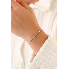 Kübüşün Atölyesi KA-032 Miyuki Bileklik - Ince Dizi Serisi - Model 10