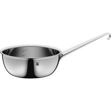 Wmf Chef's Edition Sauteuse 20 cm Kapaksız, Buhar Delikli Metal Kapak, 3 Katmanlı Malzeme, Cilalı Cromargan Paslanmaz Çelik, Indüksiyon Tenceresi, Kaplamasız