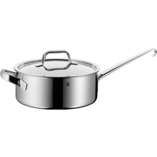 Wmf Chef's Edition Tencere 24CM, Buhar Delikli Metal Kapak, Tencere 4,1l, 3 Katmanlı Malzeme, Cromargan Cilalı Paslanmaz Çelik, Indüksiyon Tenceresi, Kaplamasız