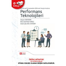 Pegem Akademi Yayıncılık Kuramsal Çerçeveden Bilimsel Araştırmalara Performans Teknolojile