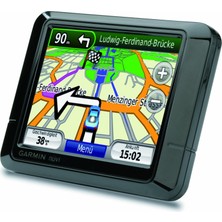 Garmin Nüvi 255T Navigasyon Sistemi (8,9 cm (3,5 Inç) Dokunmatik Ekran, Avrupa, Tmc, Photonavigation, Microsd Kart Yuvası Ecoroute, Deri Çanta) Siyah
