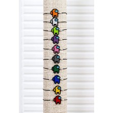 Kübüşün Atölyesi KA-017 Miyuki Bileklik - Among Us Serisi - Lacivert