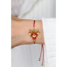 Kübüşün Atölyesi KA-012 Miyuki Bileklik - Yeni Yıl Serisi - Geyik