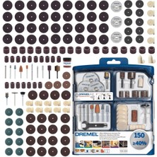 Dremel 724 Ez Speedclic Çok Amaçlı Aksesuar Seti, 150'LI