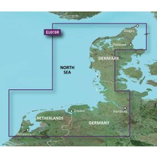 Garmin Bluechart VEU019R, Alborg Gölü Bölgesinden Amsterdam'a
